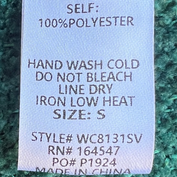 Flawless Green Open-Front Cardigan | Size Small | NWT - Picture 6 of 7